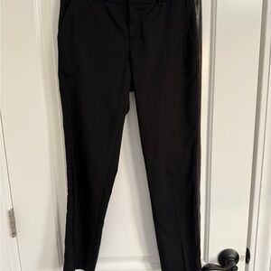 Gucci Black Ankle Cropped Slim Fit Pants